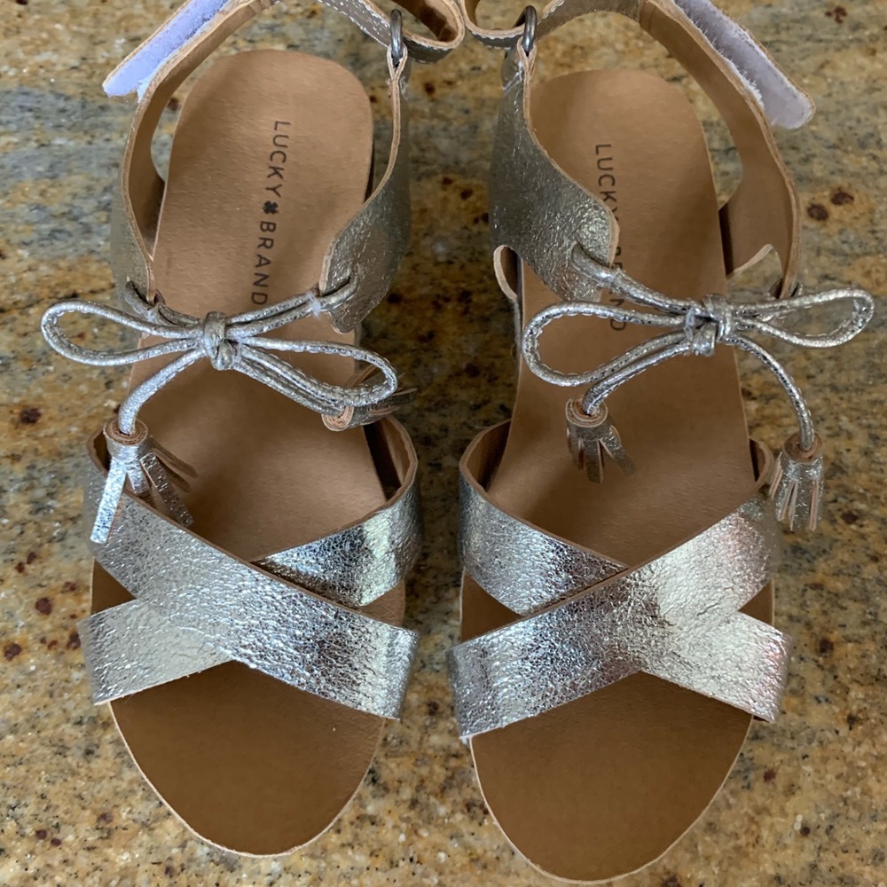 Girls’ Lucky Brand Espadrille Sandals Size 1